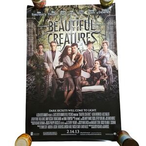 Beautiful Creatures 2013 Movie Poster 27x40 Alice Englert Viola Davis D/S‎